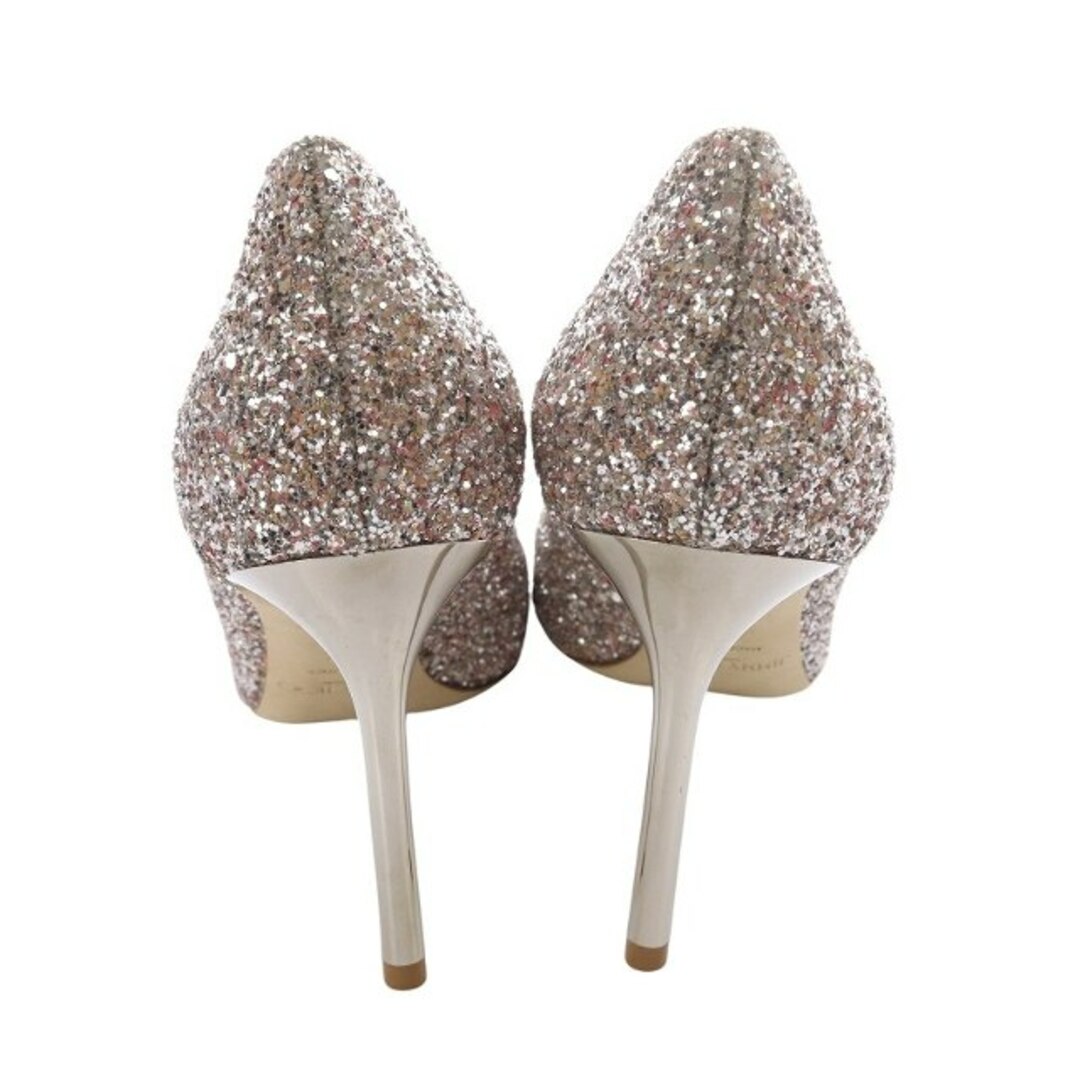 JIMMY CHOO - ジミーチュウ グリッター パンプス ピンヒール JIMMY CHOO - ジミーチュウ グリッター パンプス ピンヒール