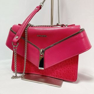 DIESEL - ディーゼル デニム ショルダーバッグ ハンドバッグの DIESEL - ディーゼル デニム ショルダーバッグ ハンドバッグの