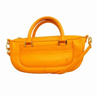 Louis Vuitton エピレザー ボストンバッグ オレンジ SP1003