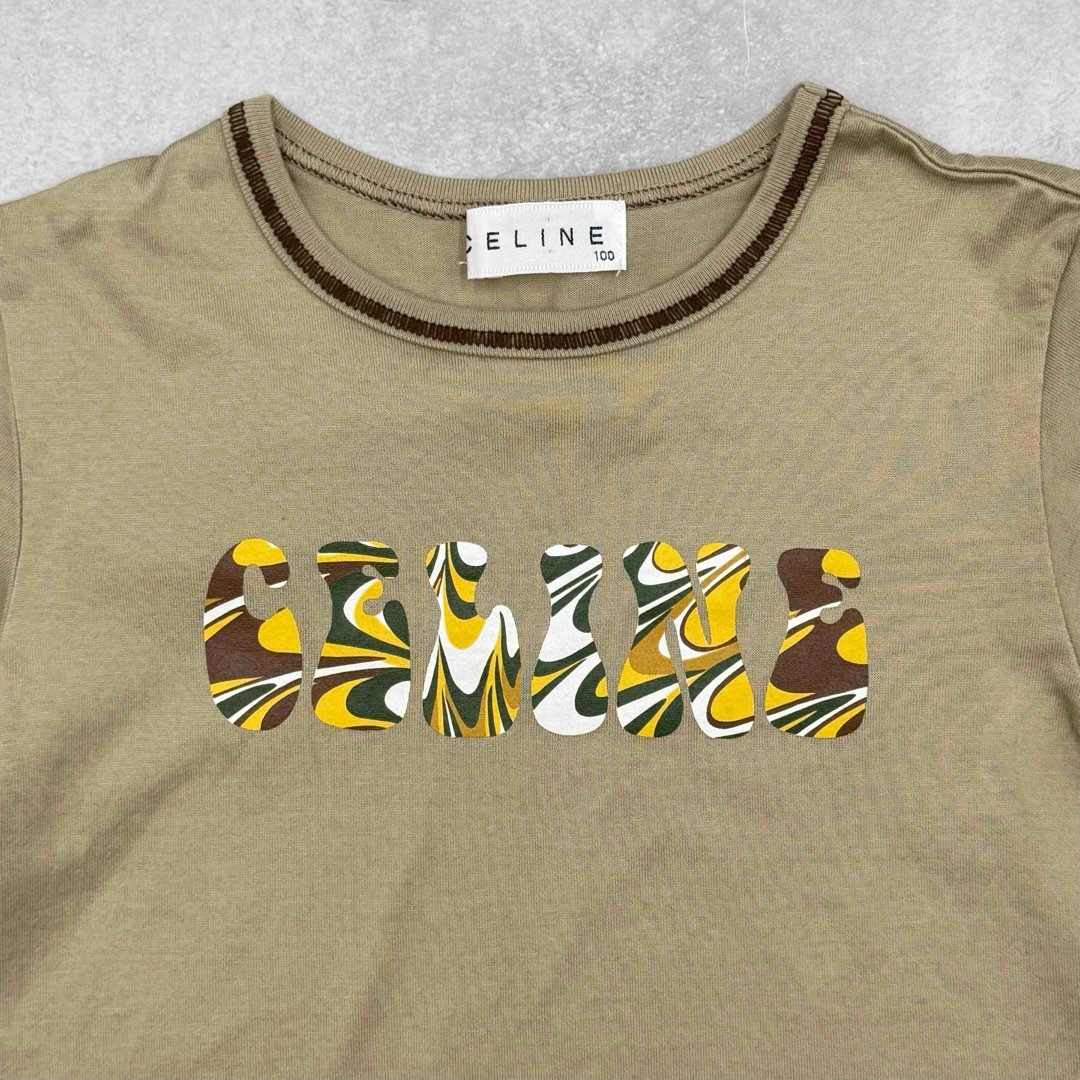CELINE - セリーヌ 半袖シャツ カットソー キッズ 100の通販 by CELINE - セリーヌ 半袖シャツ カットソー キッズ 100の通販 by
