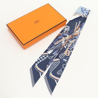HERMES - エルメス ツイリー Les Voitures Nouvelles スカーフの HERMES - エルメス ツイリー Les Voitures Nouvelles スカーフの