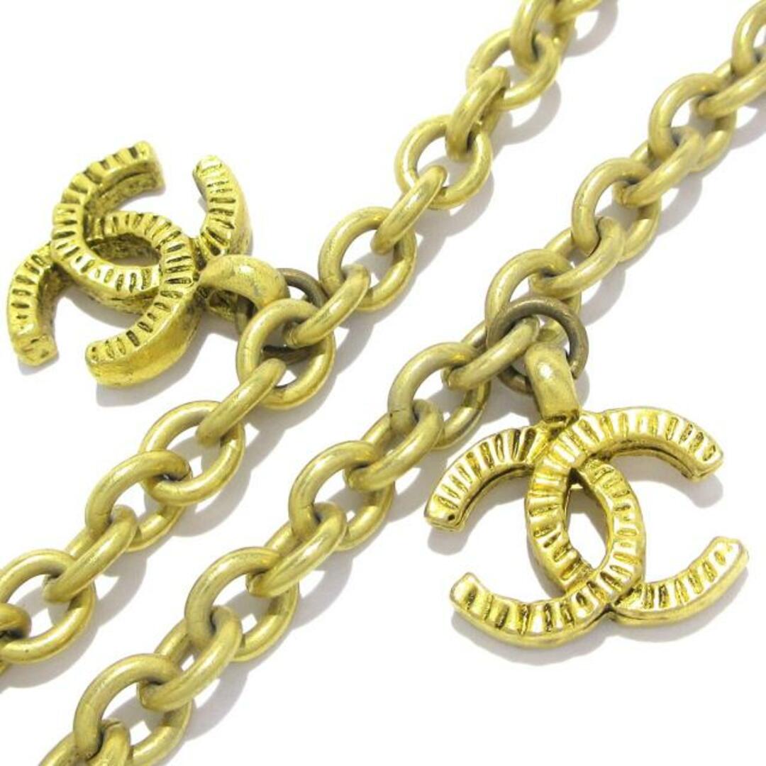 CHANEL - CHANEL(シャネル) ネックレス ココマーク ゴールドの CHANEL - CHANEL(シャネル) ネックレス ココマーク ゴールドの