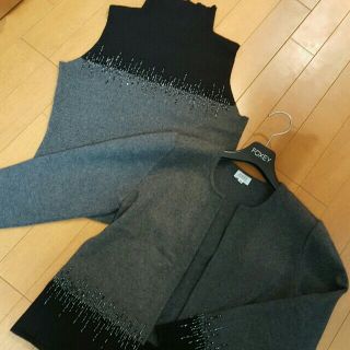 フォクシー(FOXEY)の【美品】FOXEYBOUTIQUE カシミア アンサンブル(アンサンブル)