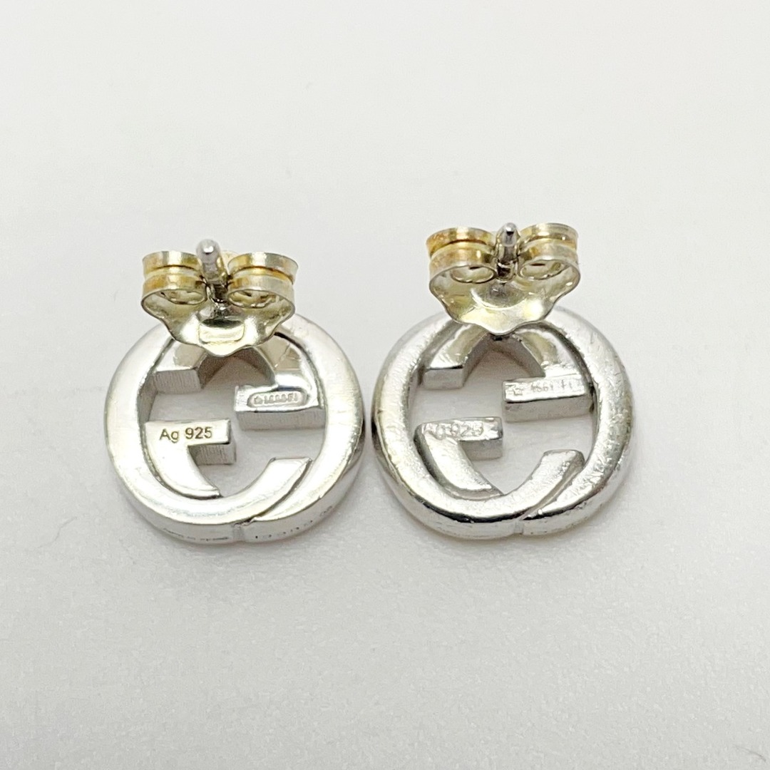 GUCCI - GUCCI グッチ インターロッキングG シルバー 925 ピアス