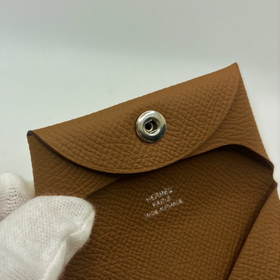HERMES - 特価 エルメス コインケース バスティア 色:BROWN HERMES - 特価 エルメス コインケース バスティア 色:BROWN