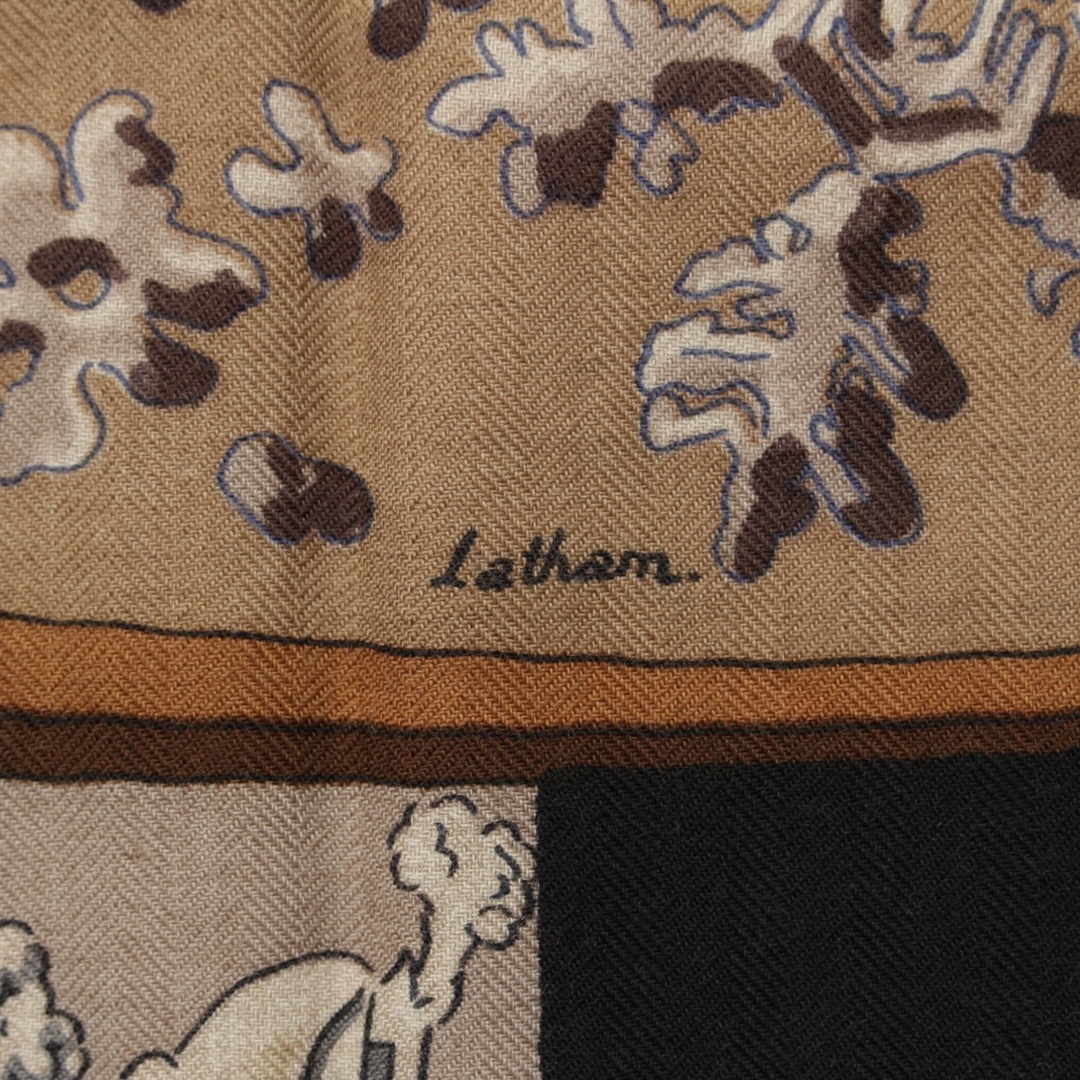 HERMES - エルメス カレジェアン 140 カシミヤ×シルク Neige d HERMES - エルメス カレジェアン 140 カシミヤ×シルク Neige d