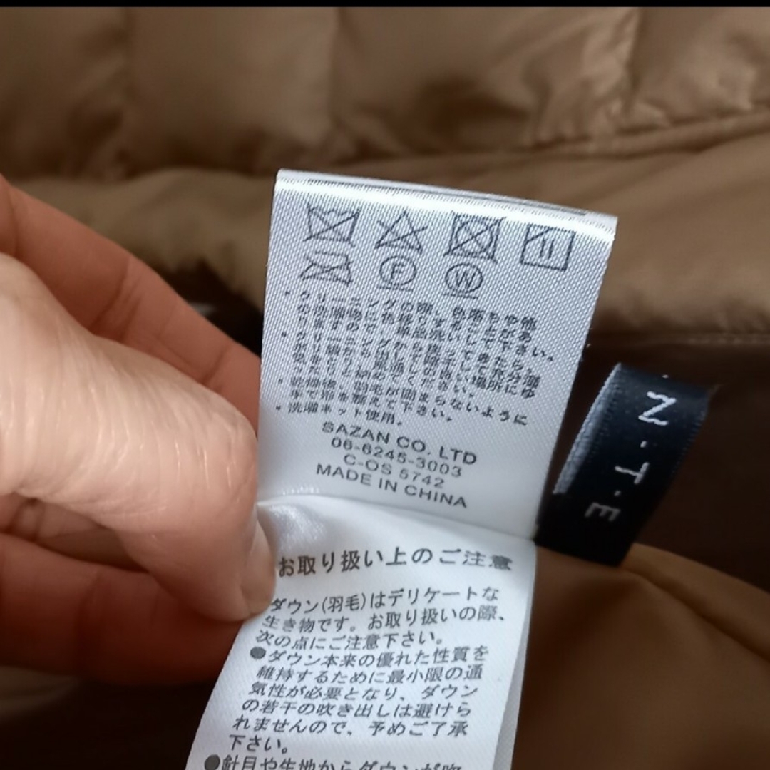 ほぼ新品 ダウンコート 2WAY フェザー フード付き 防寒 Mサイズ