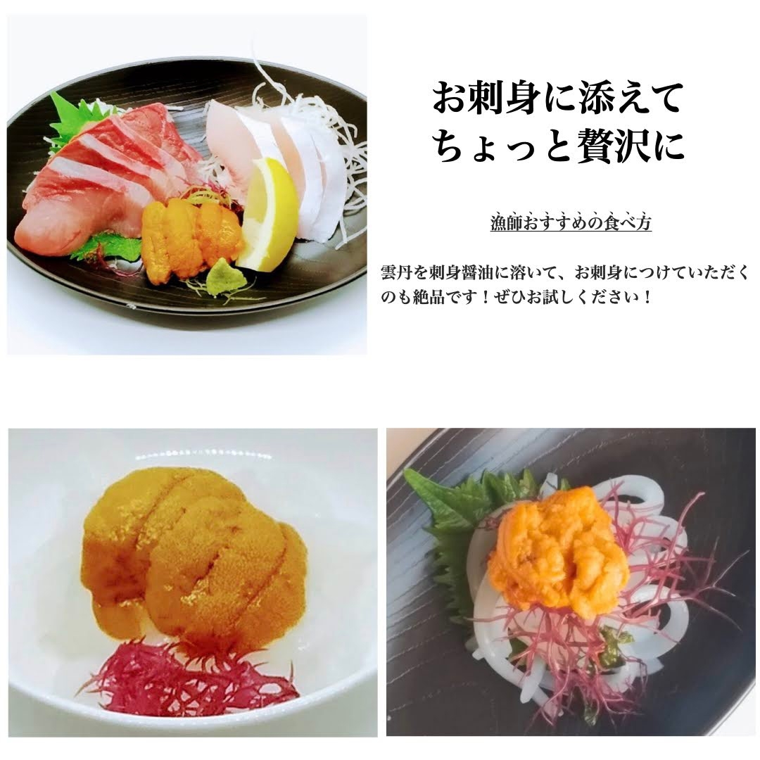 最安値塩⁴雲丹10本19900円.1本1990円.送料込無添加うに.ウニ 最安値塩⁴雲丹10本19900円.1本1990円.送料込無添加うに.ウニ