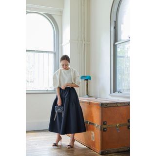TOMORROWLAND - 金子綾さんコラボ マカフィー ドットスカート TOMORROWLAND - 金子綾さんコラボ マカフィー ドットスカート
