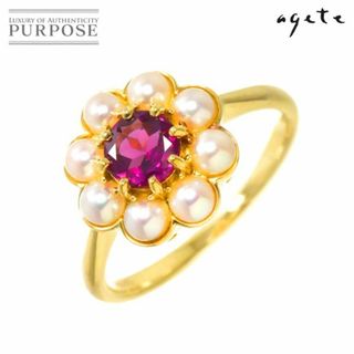 agete - アガット リング ダイヤ ダイヤモンド 0.02ct 7号 K10PG agete - アガット リング ダイヤ ダイヤモンド 0.02ct 7号 K10PG