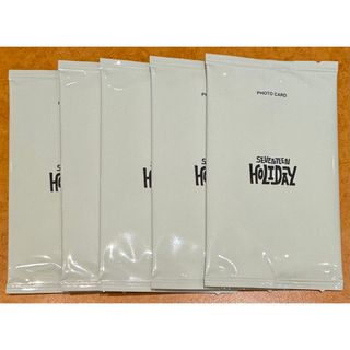 SEVENTEEN - 【新品未開封】SEVENTEEN セブチ HOLIDAY トレカ 5 SEVENTEEN - 【新品未開封】SEVENTEEN セブチ HOLIDAY トレカ 5