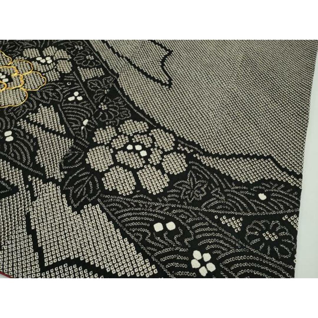 平和屋本店□極上 振袖・袋帯セット 総絞り 駒刺繍 束ね熨斗牡丹 平和屋本店□極上 振袖・袋帯セット 総絞り 駒刺繍 束ね熨斗牡丹