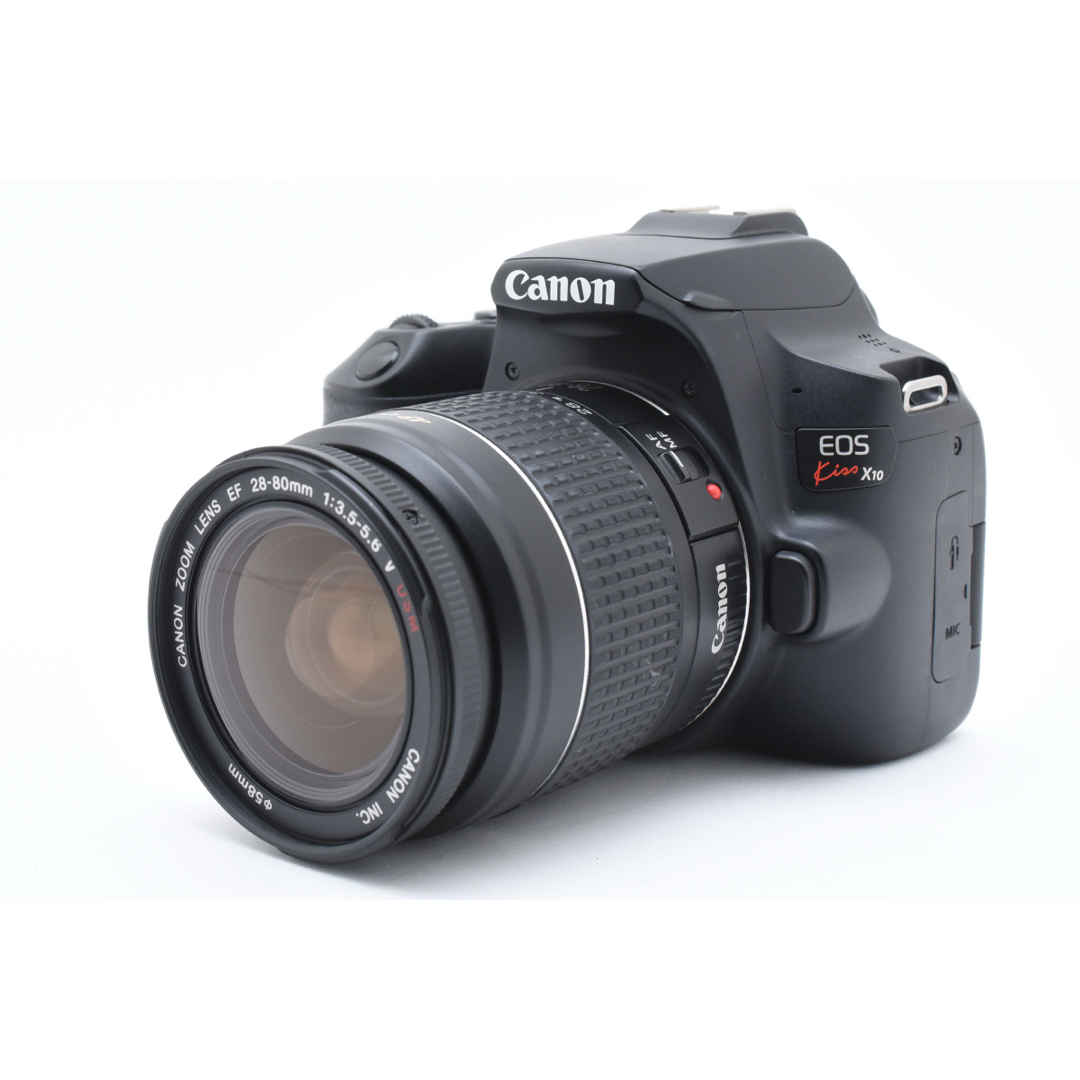 Canon - canon kiss x10標準レンズセット/Canon EF 28-80mm の Canon - canon kiss x10標準レンズセット/Canon EF 28-80mm の