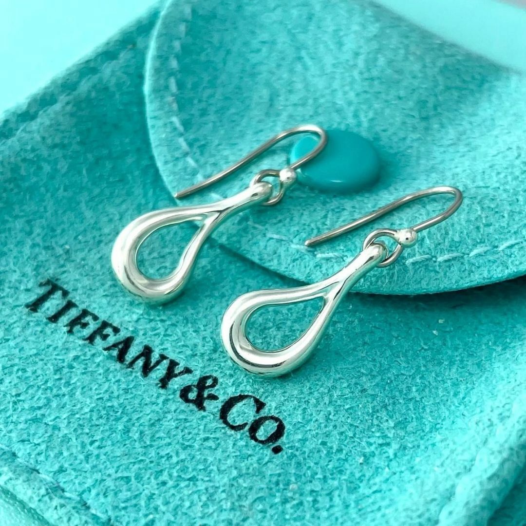 【爆売り!】 - Co. & Tiffany ティファニー ピアス ティアドロップ オープン ピアス