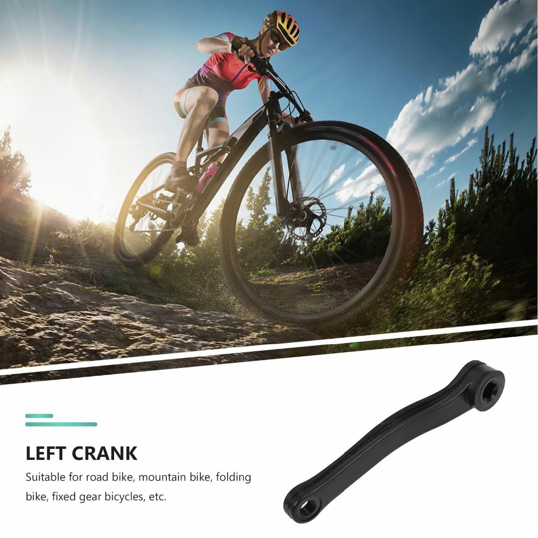 ＜在庫セール＞LIOOBO 自転車 クランク クランクアーム 左 170mm 左 スポーツ/アウトドアの自転車(パーツ)の商品写真