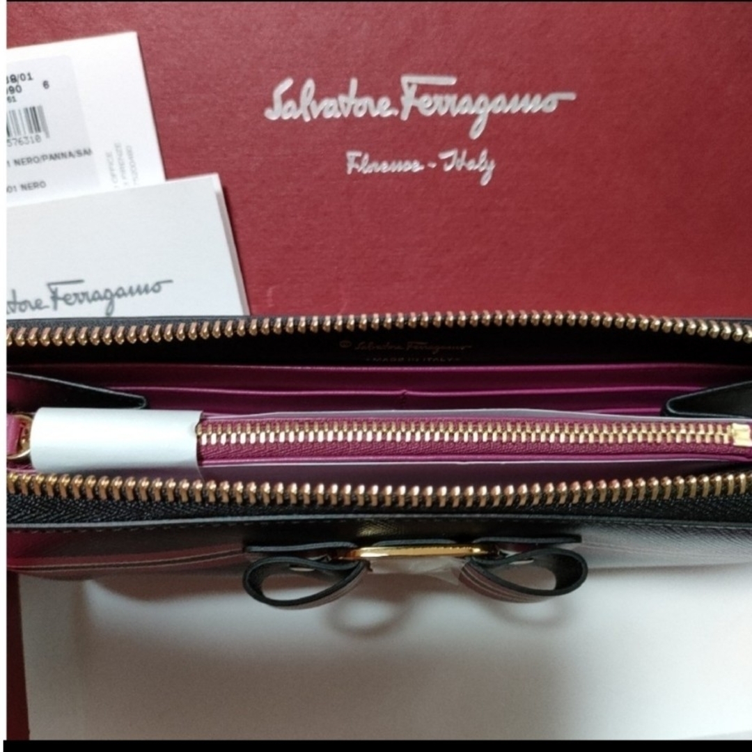 Salvatore Ferragamo - 未使用品 ☆フェラガモリボン L字 Salvatore Ferragamo - 未使用品 ☆フェラガモリボン L字