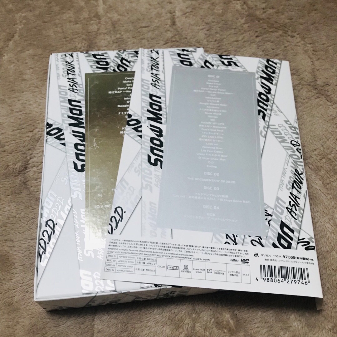 Snow Man - DVD初回 通常 2D.2D. Snow Man ASIA TOUR の通販 by Snow Man - DVD初回 通常 2D.2D. Snow Man ASIA TOUR の通販 by