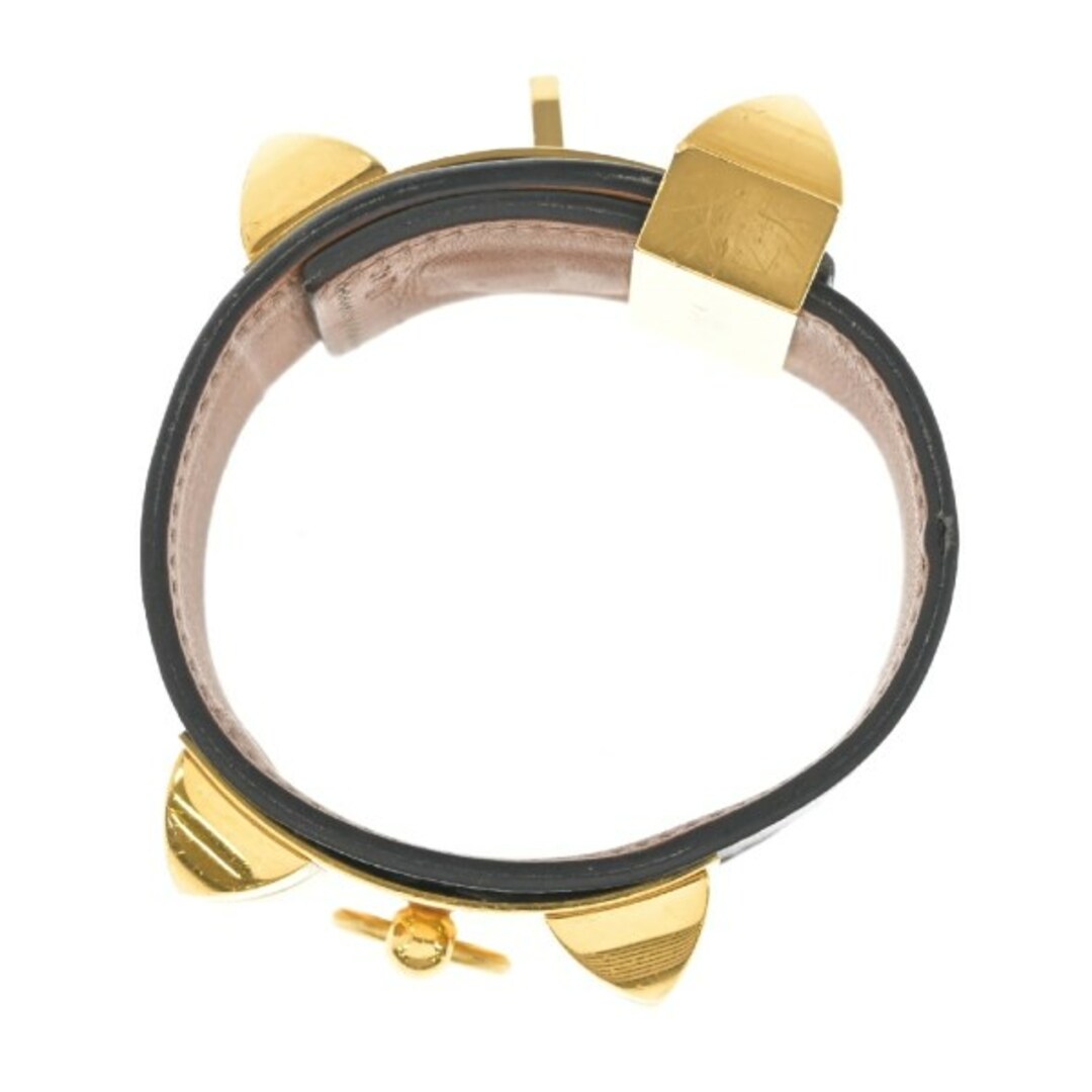 HERMES - HERMES エルメス ブレスレット・バングル - ゴールドx HERMES - HERMES エルメス ブレスレット・バングル - ゴールドx