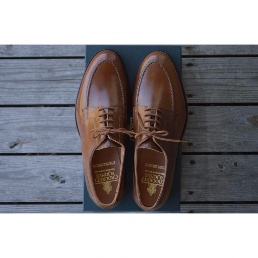 Crockett&Jones - 新品 CROCKETT&JONES ウイスキーコードバン Crockett&Jones - 新品 CROCKETT&JONES ウイスキーコードバン