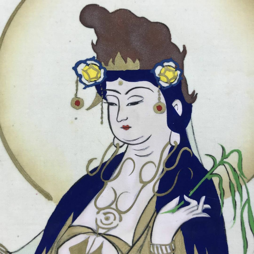 西国 三十三ヶ所/西国三十三箇所/霊場集印肉筆掛軸/掛軸☆宝船 西国 三十三ヶ所/西国三十三箇所/霊場集印肉筆掛軸/掛軸☆宝船