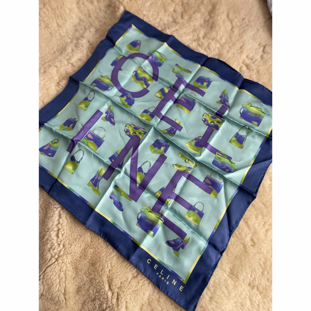 CELINE - セリーヌ シルクスカーフの通販 by ブルース|セリーヌ CELINE - セリーヌ シルクスカーフの通販 by ブルース|セリーヌ
