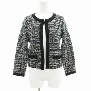 INED - イネド INED ノーカラーニットジャケット カーディガン 9 INED - イネド INED ノーカラーニットジャケット カーディガン 9