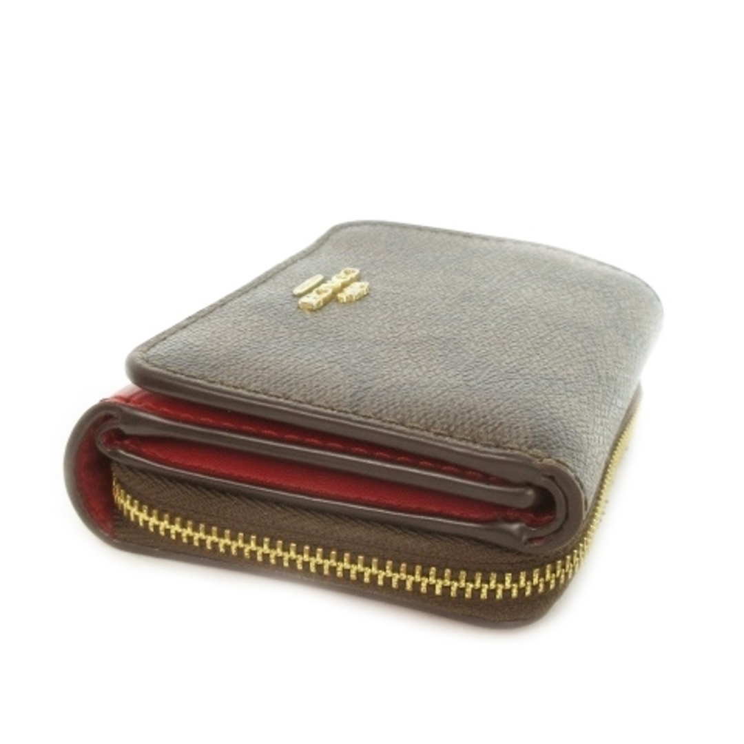 COACH - コーチ 三つ折り財布 ミニウォレット 小銭入れあり COACH - コーチ 三つ折り財布 ミニウォレット 小銭入れあり