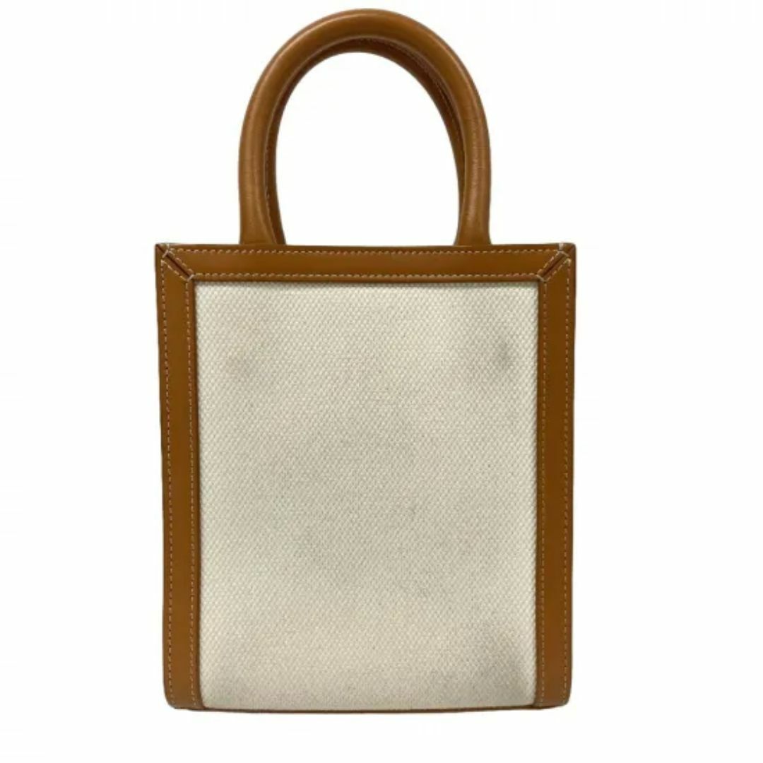 CELINE - 【良品】CELINE ミニバーティカルカバナチュラル タン CELINE - 【良品】CELINE ミニバーティカルカバナチュラル タン