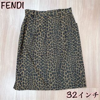 FENDI - フェンディ FENDI タイトスカート ひざ丈 44 FENDI - フェンディ FENDI タイトスカート ひざ丈 44