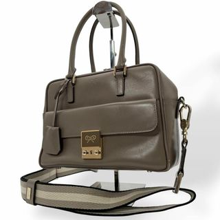 ANYA HINDMARCH - アニヤハインドマーチ モティマー ブラックの ANYA HINDMARCH - アニヤハインドマーチ モティマー ブラックの