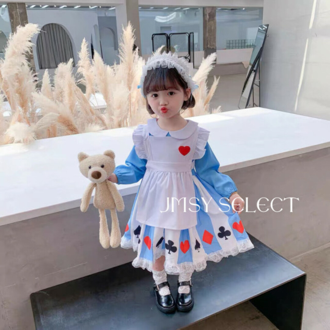 Disney - 110cm☆メイド服 アリス 仮装 子供 コスプレ Disney - 110cm☆メイド服 アリス 仮装 子供 コスプレ