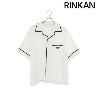 PRADA - プラダ UJN838 スタッズロゴクルーネックTシャツ メンズ PRADA - プラダ UJN838 スタッズロゴクルーネックTシャツ メンズ