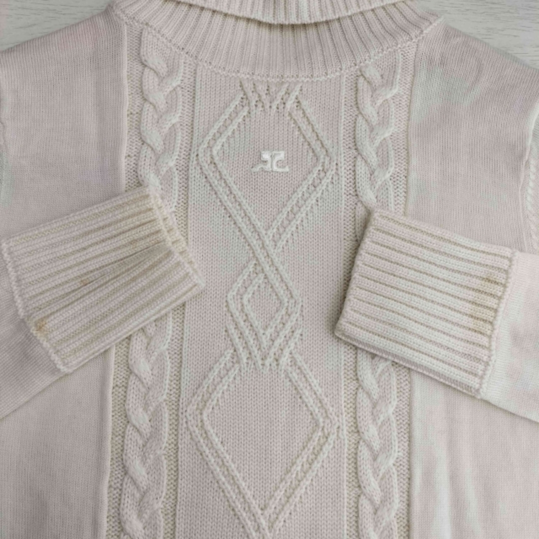Courreges - courreges(クレージュ) ウール ケーブル切替 Courreges - courreges(クレージュ) ウール ケーブル切替