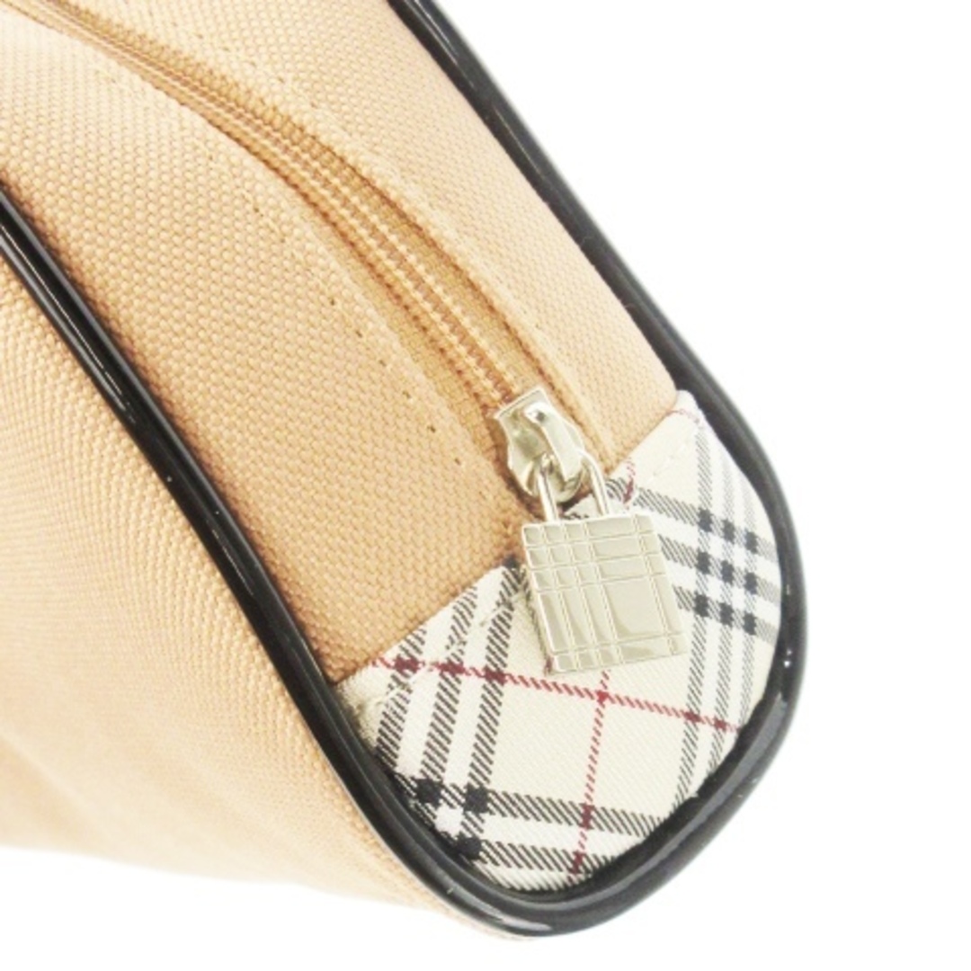 BURBERRY - バーバリー ポーチ コスメ マルチ キャンバス ロゴ BURBERRY - バーバリー ポーチ コスメ マルチ キャンバス ロゴ