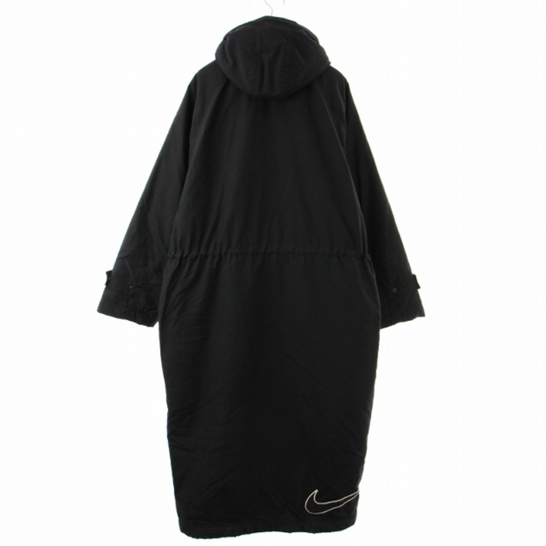 ン 大人気 新品 ノ - NIKE ナイキ ロゴ 裏ボア ナイロン ロング ベンチコート NIKE コート