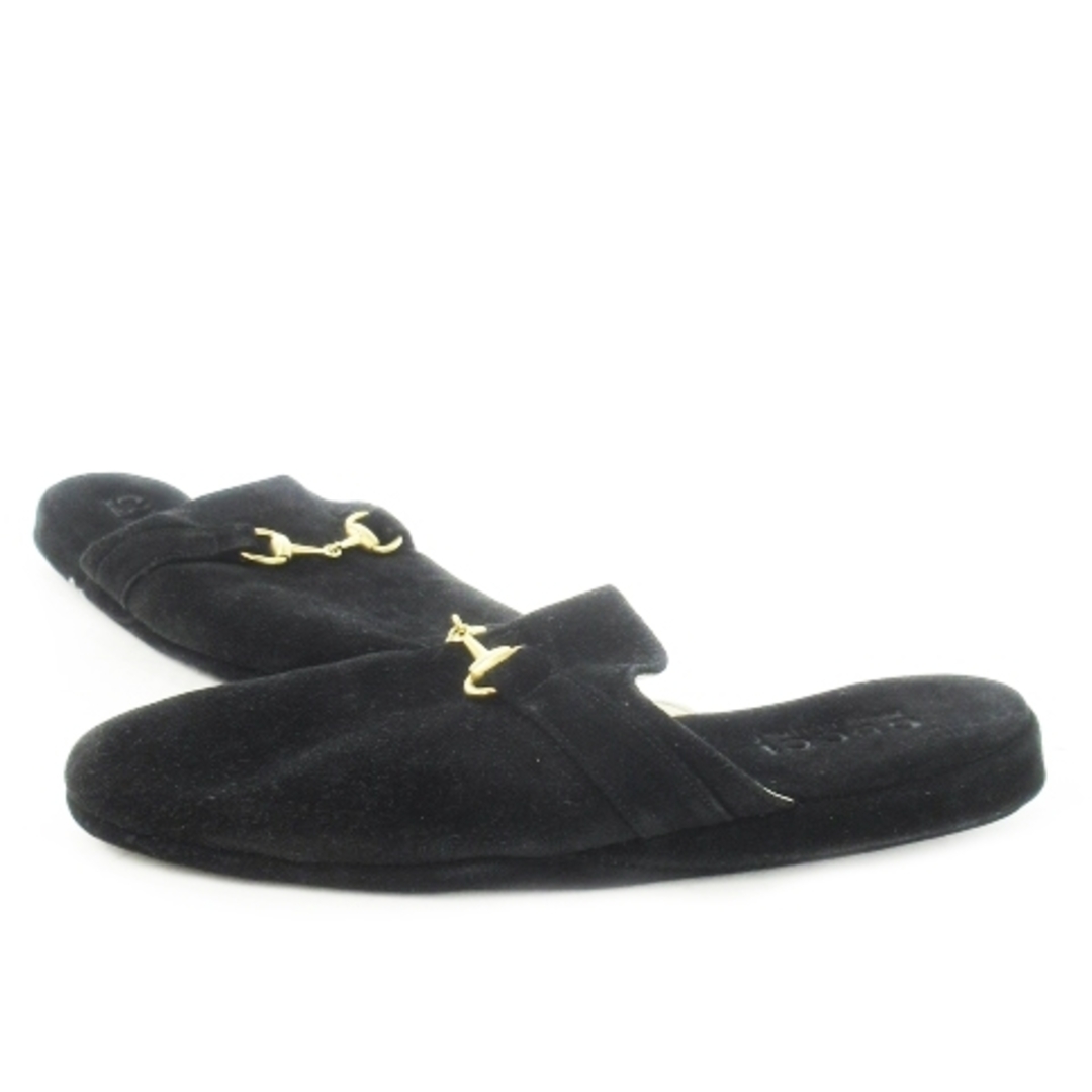 GUCCI - グッチ スリッパ ルームシューズ フラット スエード GUCCI - グッチ スリッパ ルームシューズ フラット スエード