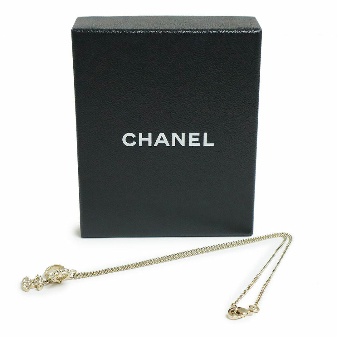 CHANEL - シャネル ココマーク リボン ラインストーン CHANEL - シャネル ココマーク リボン ラインストーン