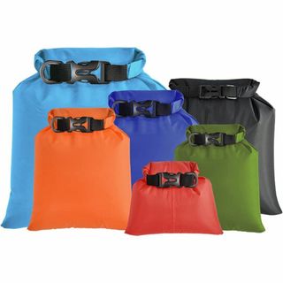 Jacaril 防水ドライバッグ-6パック登山用 軽量収納 スタッフバッグ プー(登山用品)
