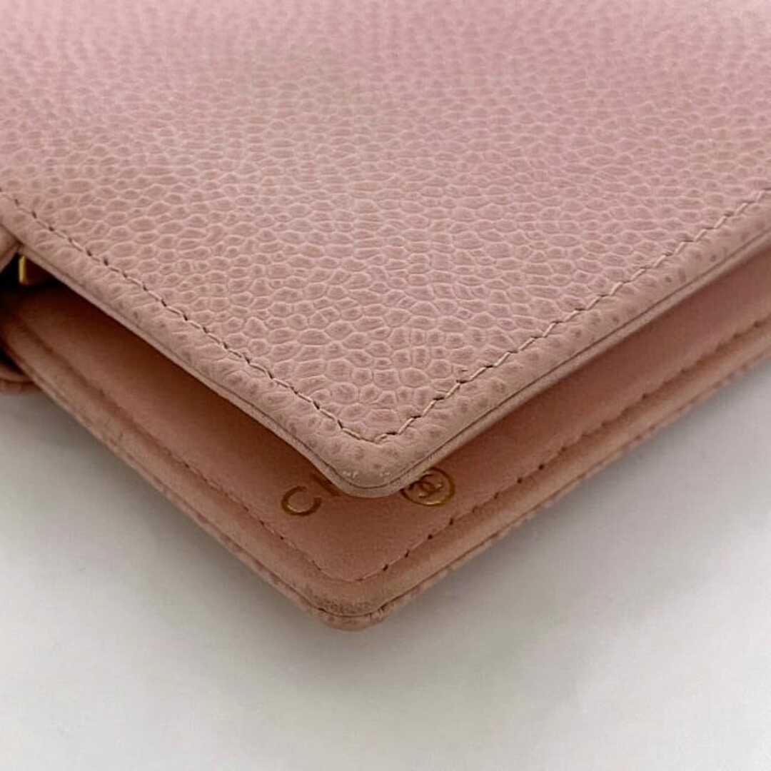 CHANEL - シャネル 二つ折り 財布 ec-22875 ピンク ココマーク CHANEL - シャネル 二つ折り 財布 ec-22875 ピンク ココマーク