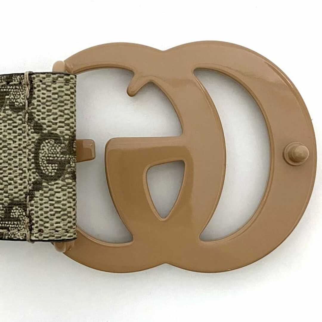 GUCCI - グッチ ベルト ec-22944 ベージュ GG マーモント 400593 GUCCI - グッチ ベルト ec-22944 ベージュ GG マーモント 400593