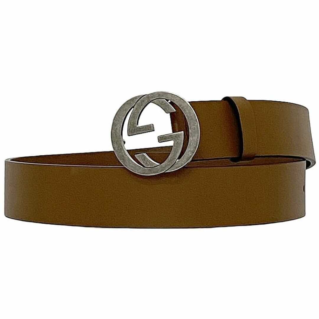 GUCCI - グッチ ベルト ec-22945 ブラウン インターロッキング GUCCI - グッチ ベルト ec-22945 ブラウン インターロッキング