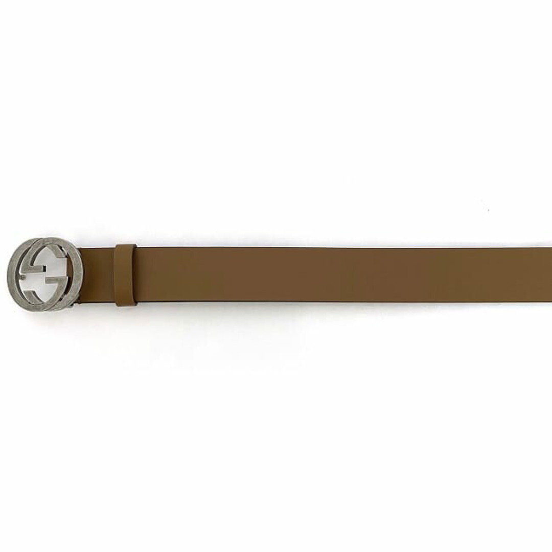 GUCCI - グッチ ベルト ec-22945 ブラウン インターロッキング GUCCI - グッチ ベルト ec-22945 ブラウン インターロッキング