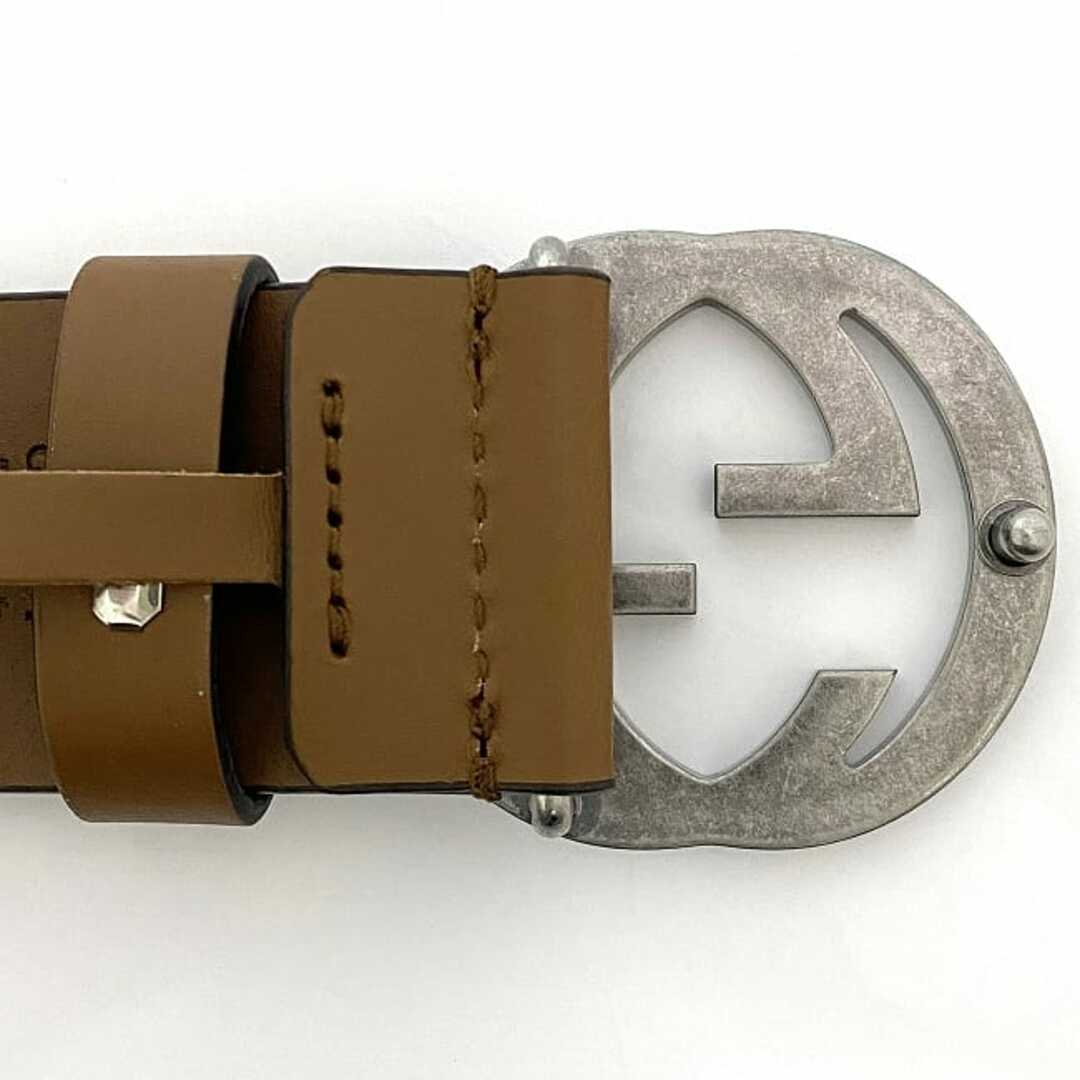 GUCCI - グッチ ベルト ec-22945 ブラウン インターロッキング GUCCI - グッチ ベルト ec-22945 ブラウン インターロッキング