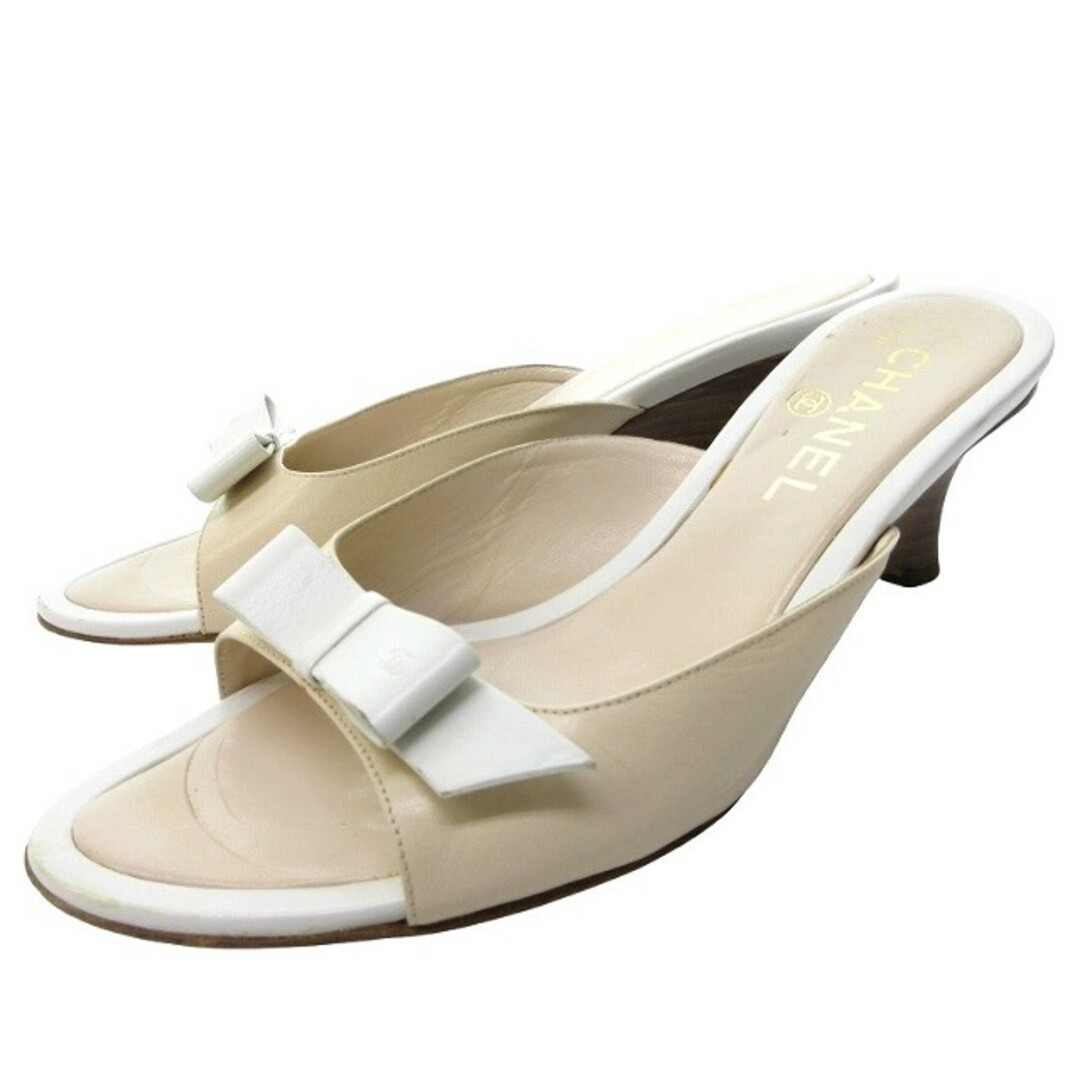 CHANEL - シャネル CHANEL ウェッジヒール サンダル 約23.5 CHANEL - シャネル CHANEL ウェッジヒール サンダル 約23.5