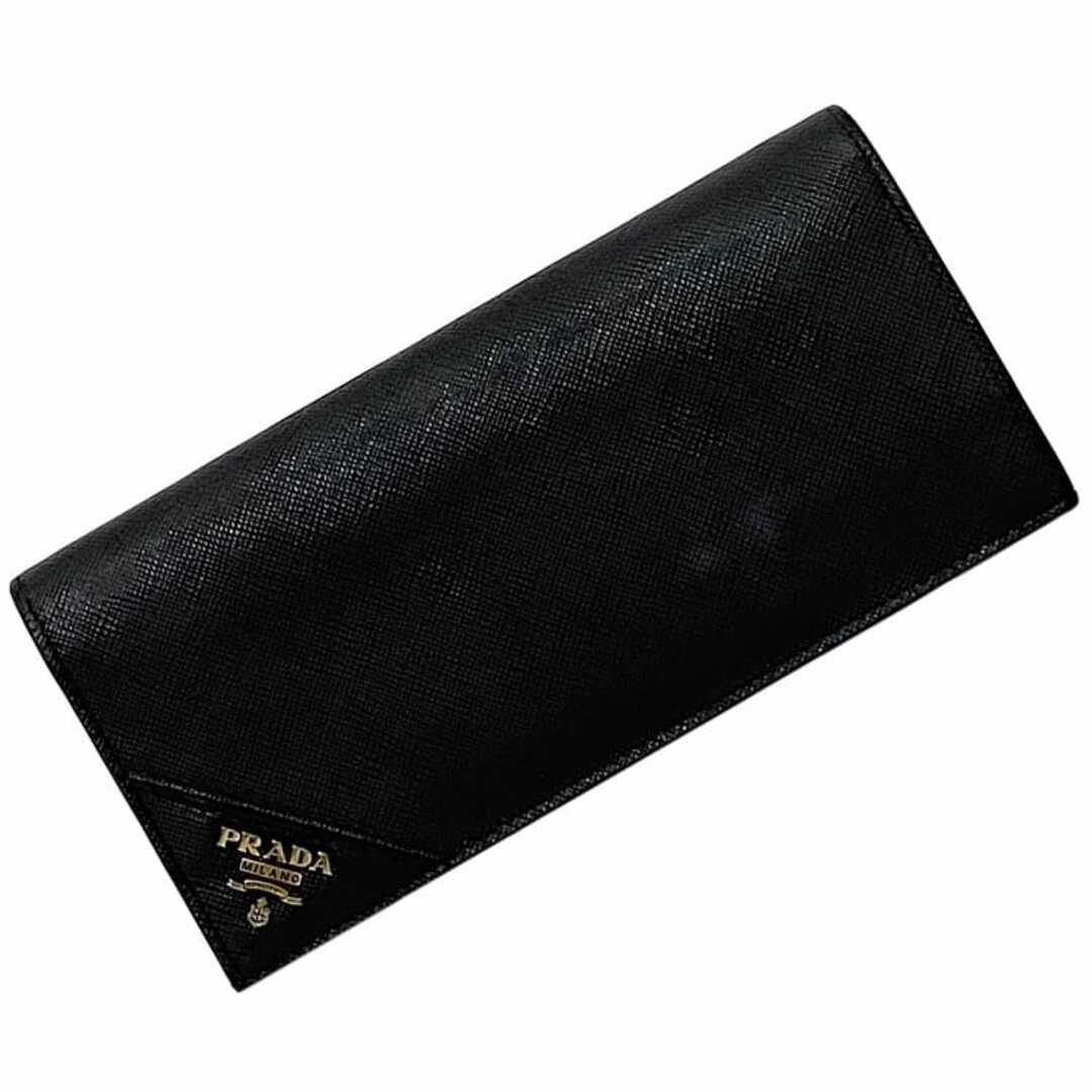 PRADA - プラダ 二つ折り 長財布 f-22960 ブラック NERO 2MV836 PRADA - プラダ 二つ折り 長財布 f-22960 ブラック NERO 2MV836