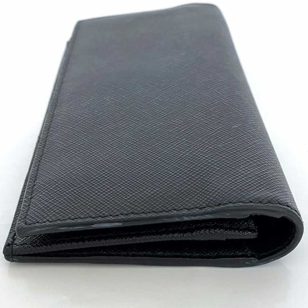 PRADA - プラダ 二つ折り 長財布 f-22960 ブラック NERO 2MV836 PRADA - プラダ 二つ折り 長財布 f-22960 ブラック NERO 2MV836