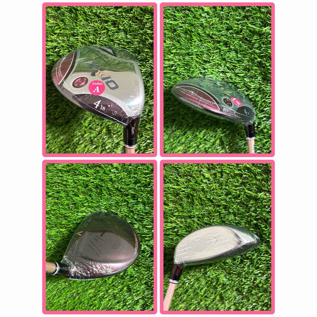 XXIO - レディース新品!ゼクシオ12 XXIO12 4.7番FW 6番UT 3本 XXIO - レディース新品!ゼクシオ12 XXIO12 4.7番FW 6番UT 3本