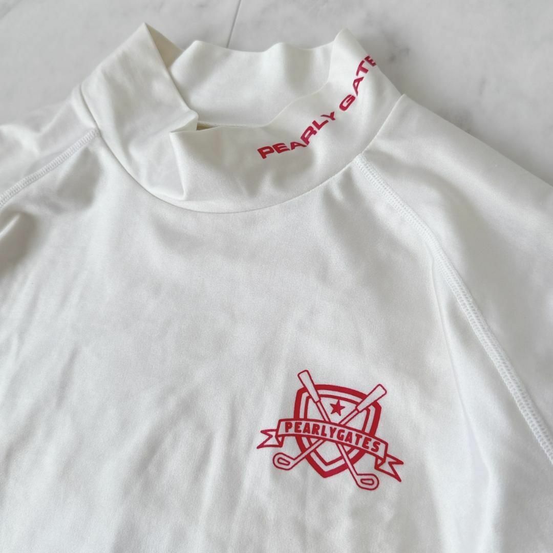 PEARLY GATES - PEARLY GATES ATHL 通年素材 モックネック PEARLY GATES - PEARLY GATES ATHL 通年素材 モックネック
