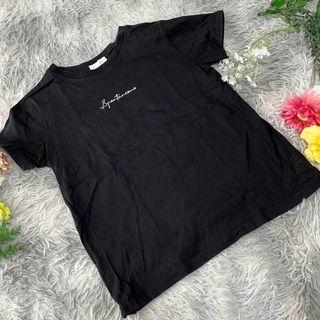 インデックス(INDEX)の【index】プリントカットソー　Tシャツ　(M)(Tシャツ(半袖/袖なし))