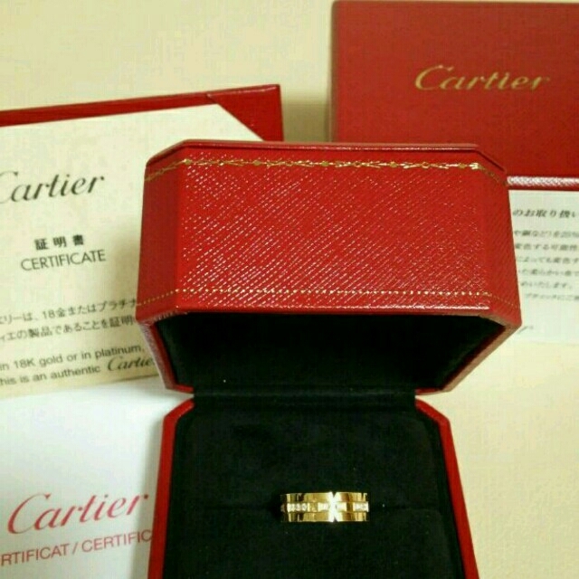 Cartier(カルティエ)の《カルティエ》未使用 タンクフランセーズ リング 11号 証明書付☆ レディースのアクセサリー(リング(指輪))の商品写真